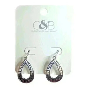 Silver Teardrop earrings